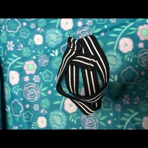 Striped belt NWOT